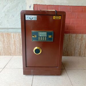 Durable 100kg safe box with easy installation, mechanical override function, and secure storage for cash, jewelry, and important documents.